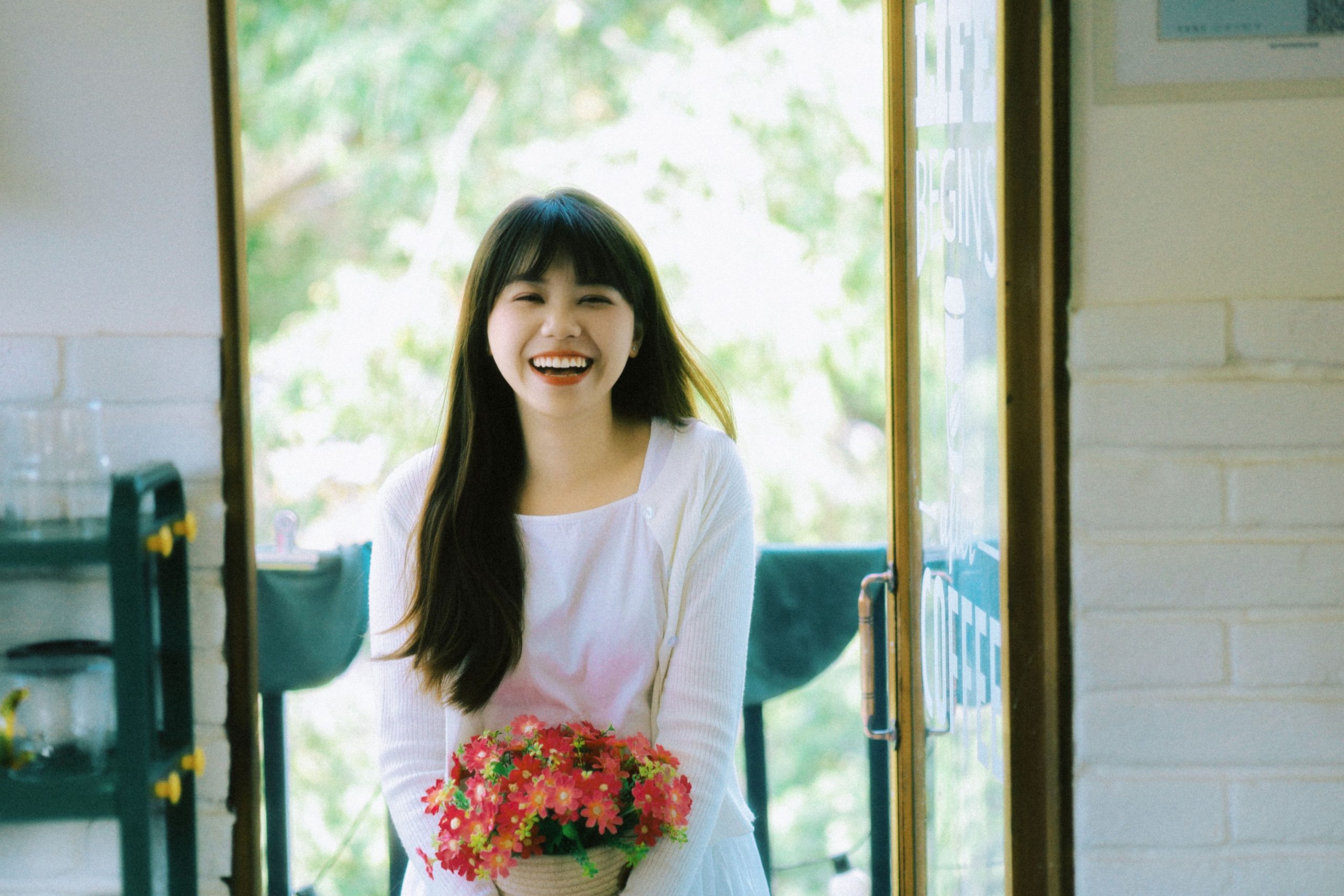喵喵 – 《咖啡店老板娘》[15P]-蜜私库
